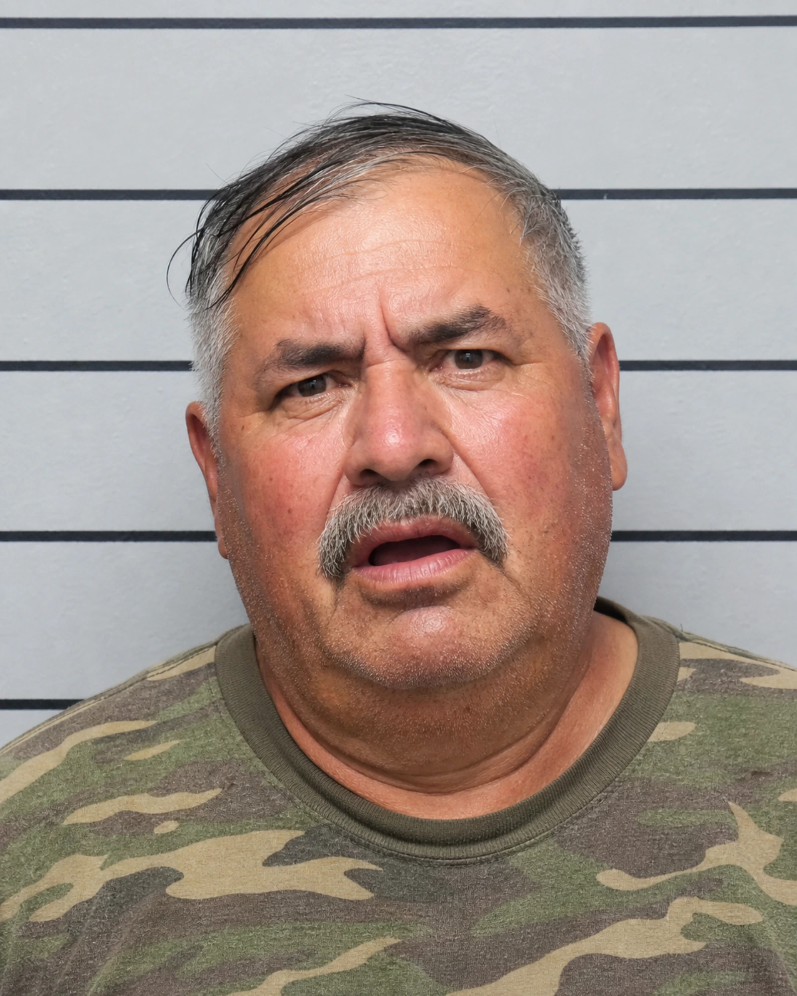 Fictional Florida Man mugshot photo — booking photo mockup for the generator