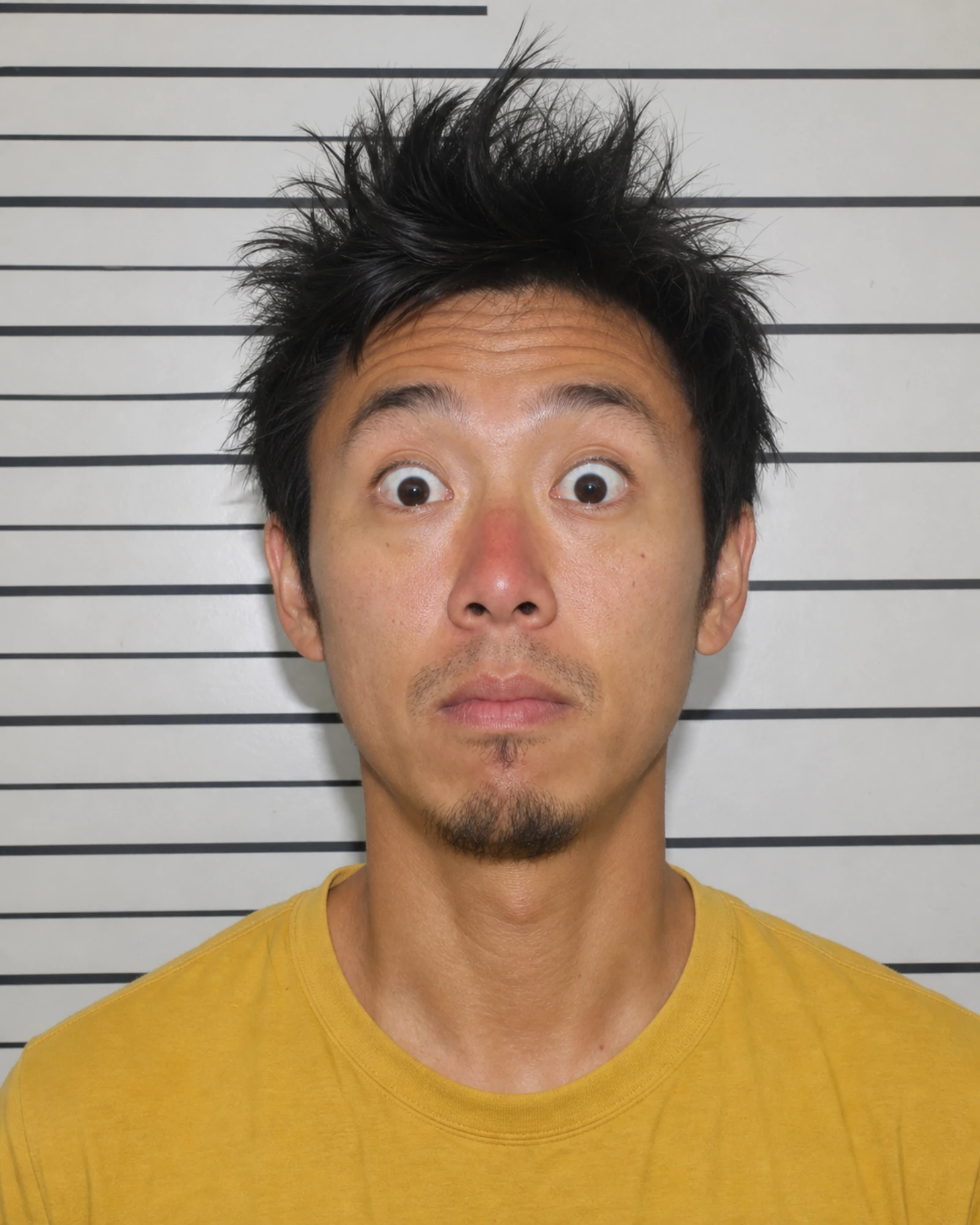 Fictional Florida Man mugshot photo — booking photo mockup for the generator