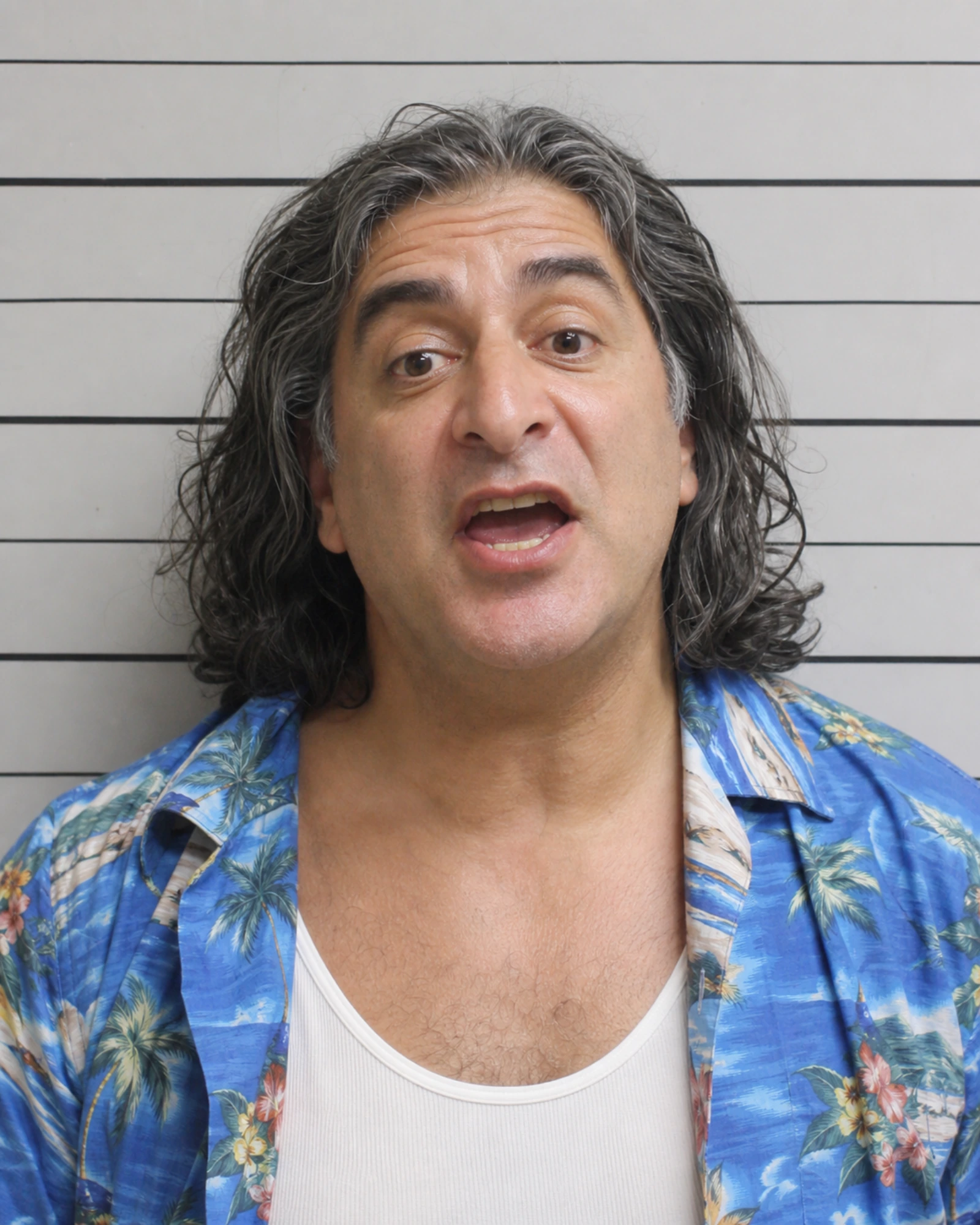 Fictional Florida Man mugshot photo — booking photo mockup for the generator