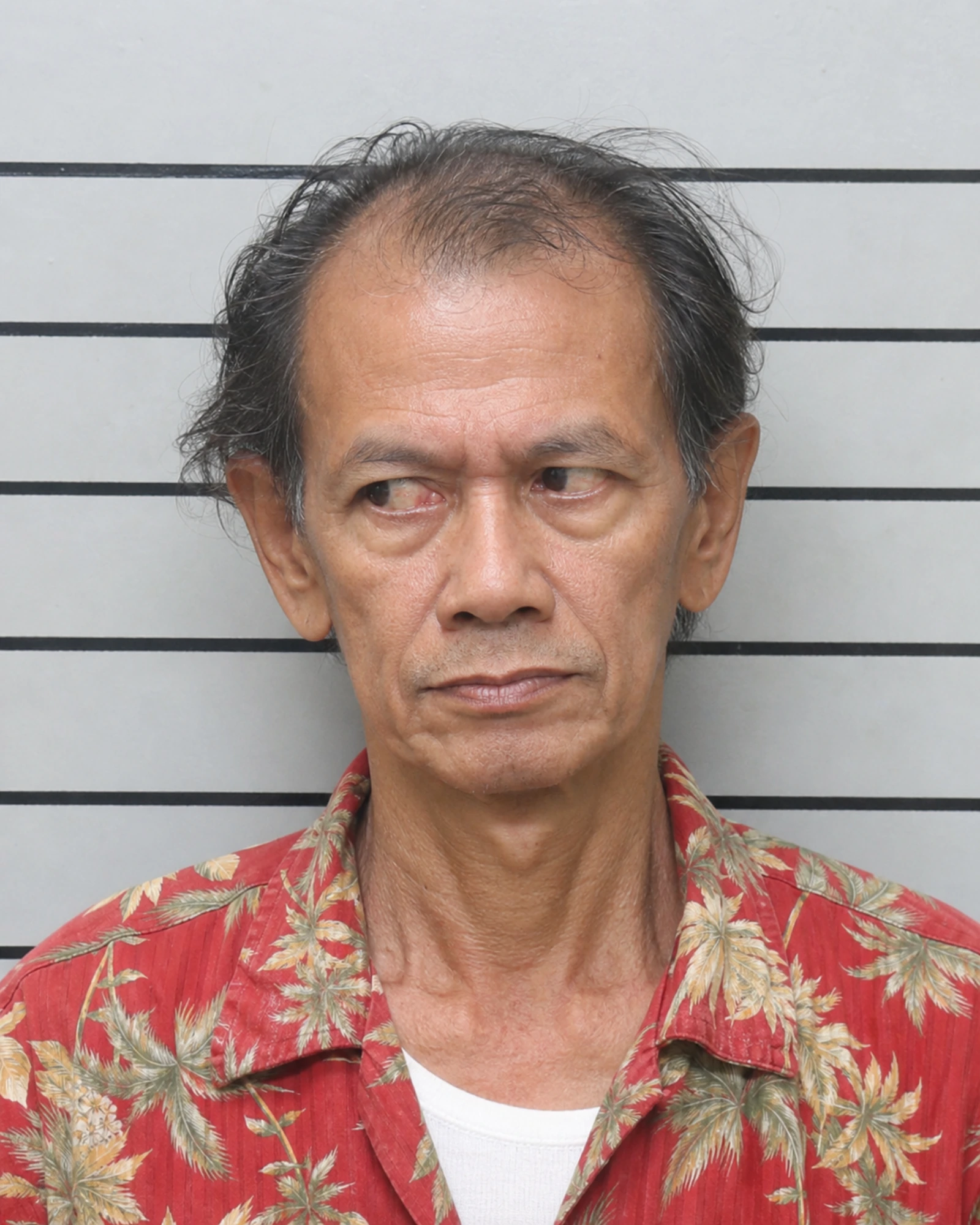 Fictional Florida Man mugshot photo — booking photo mockup for the generator