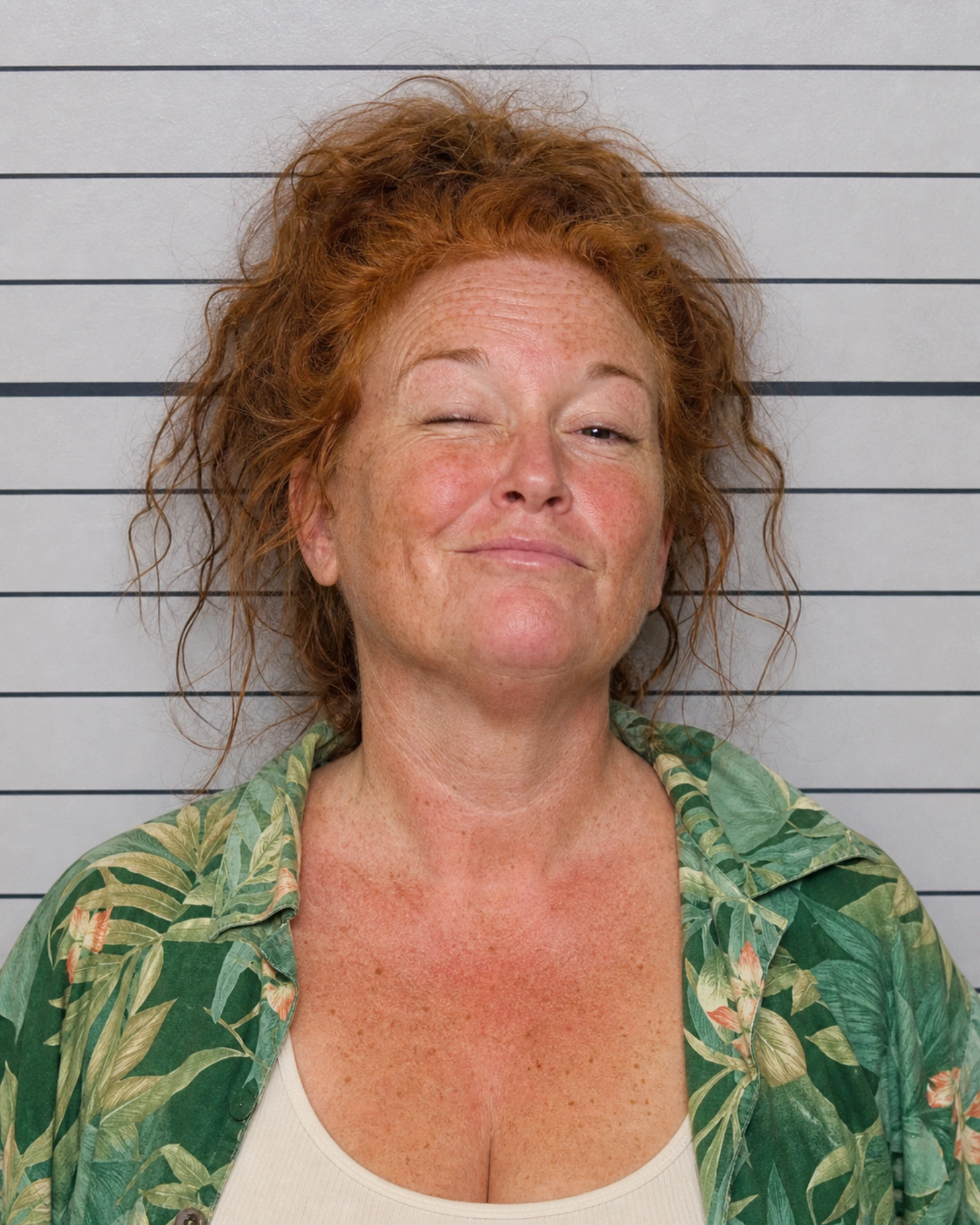 Fictional Florida Man mugshot photo — booking photo mockup for the generator