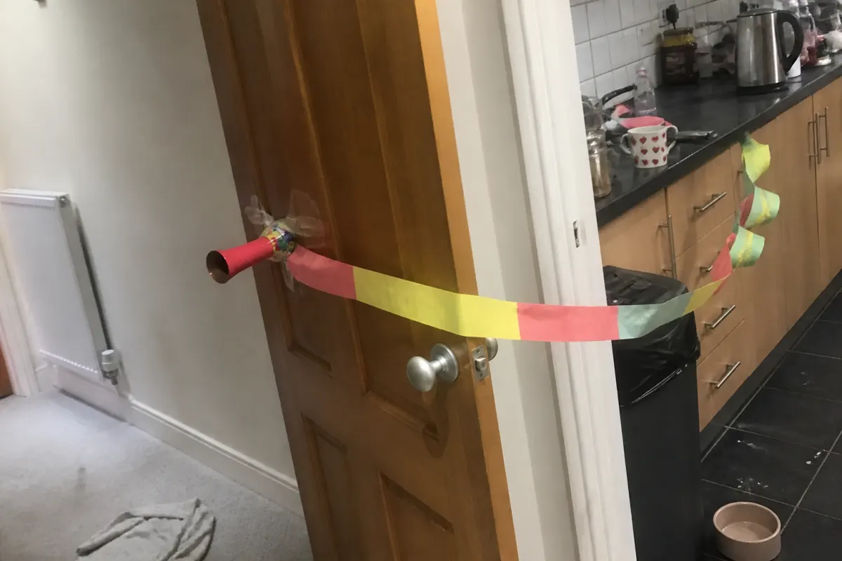 Air-horn door
