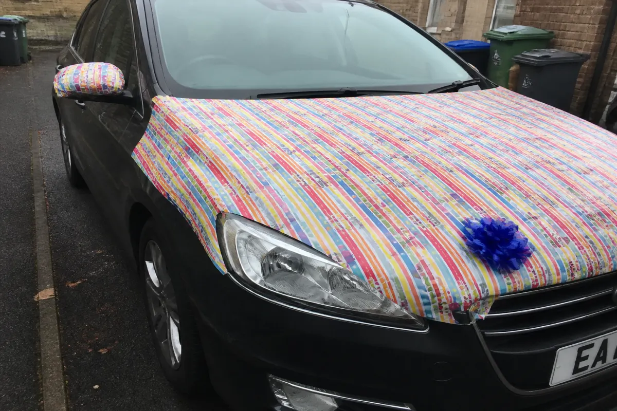 The gift wrap