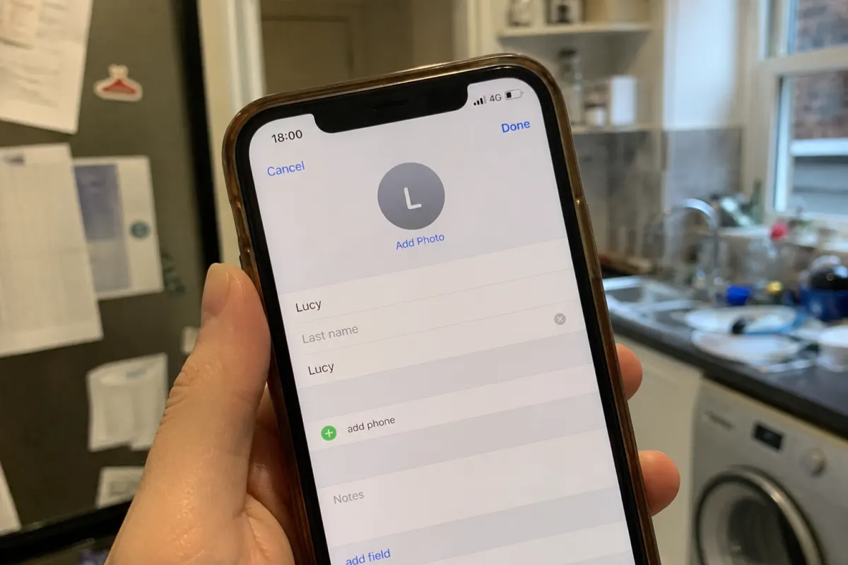 Contact rename