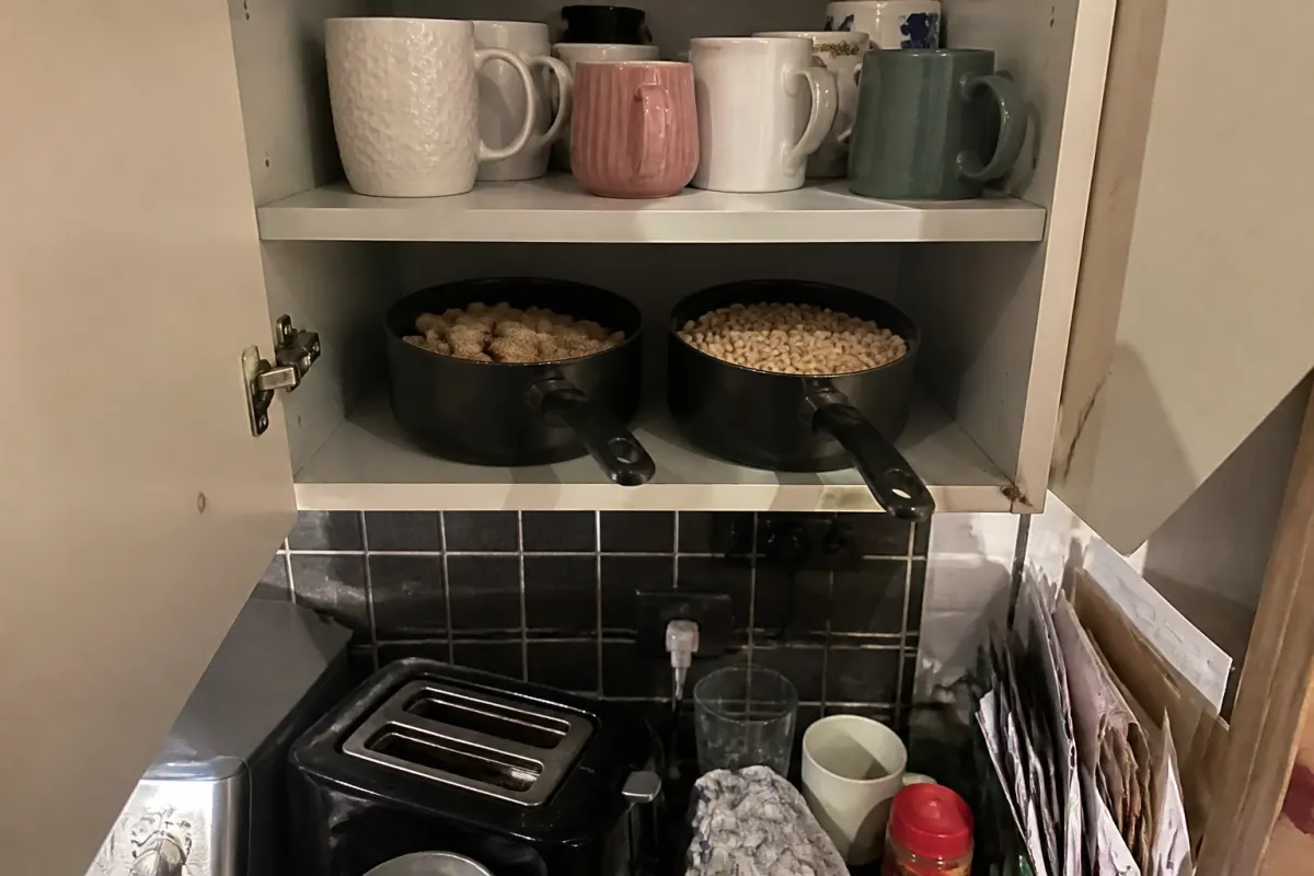 Cupboard swap