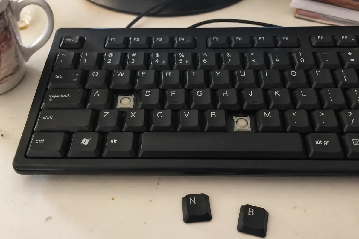 Keyboard key swap