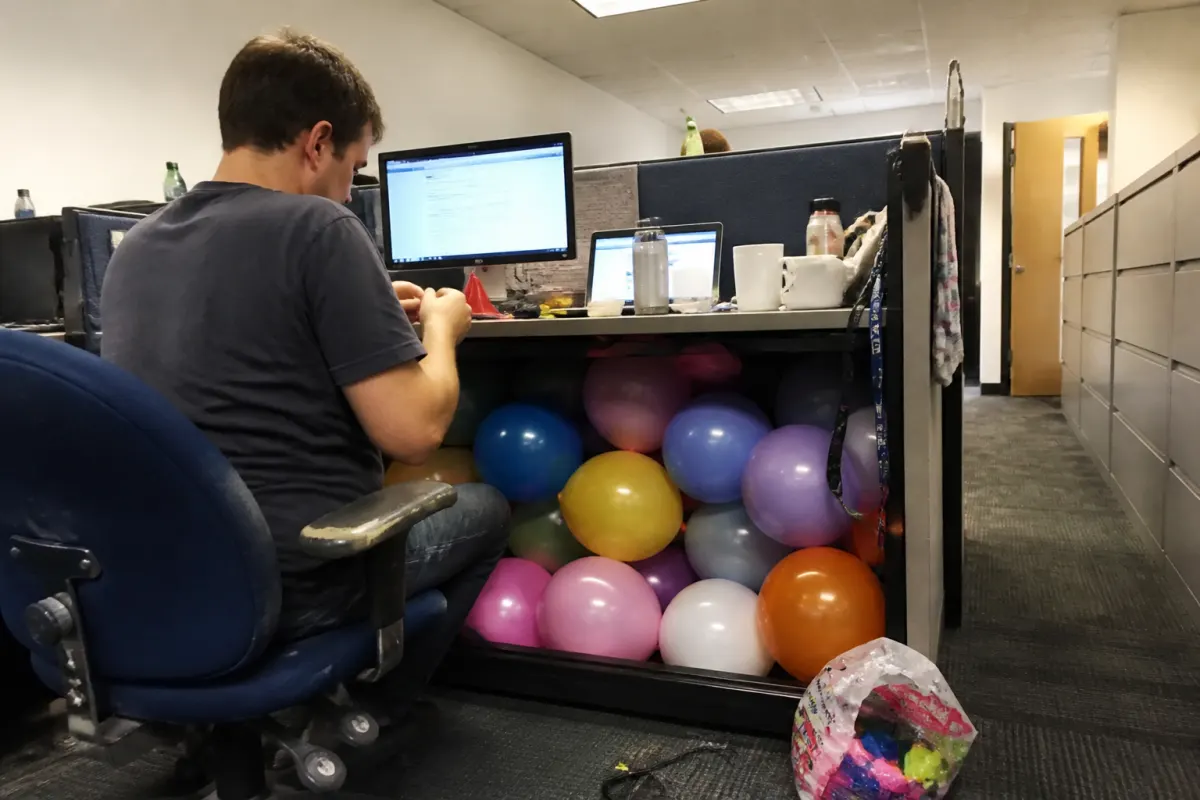 Balloon avalanche