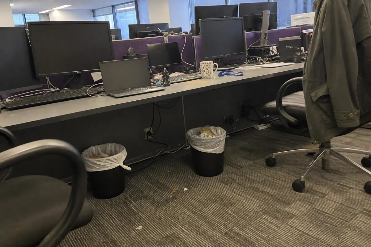 The relocated bin
