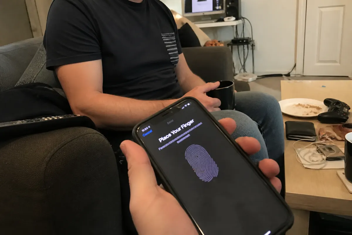 Fake fingerprint