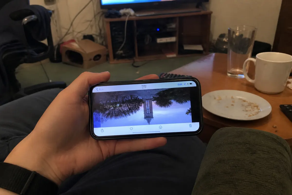 The one rotated photo
