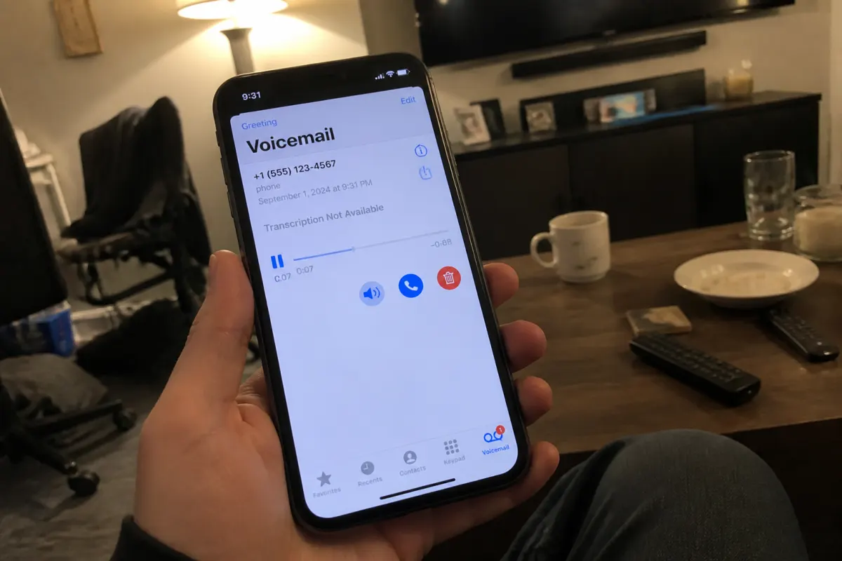 Voicemail ambush