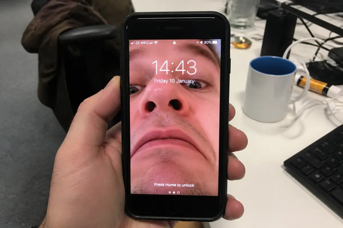 Wallpaper swap