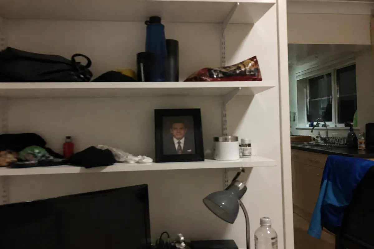 The framed stranger