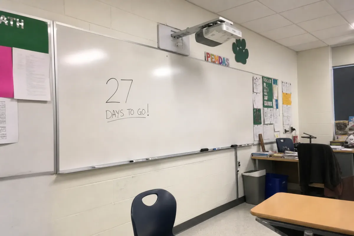 Countdown boards
