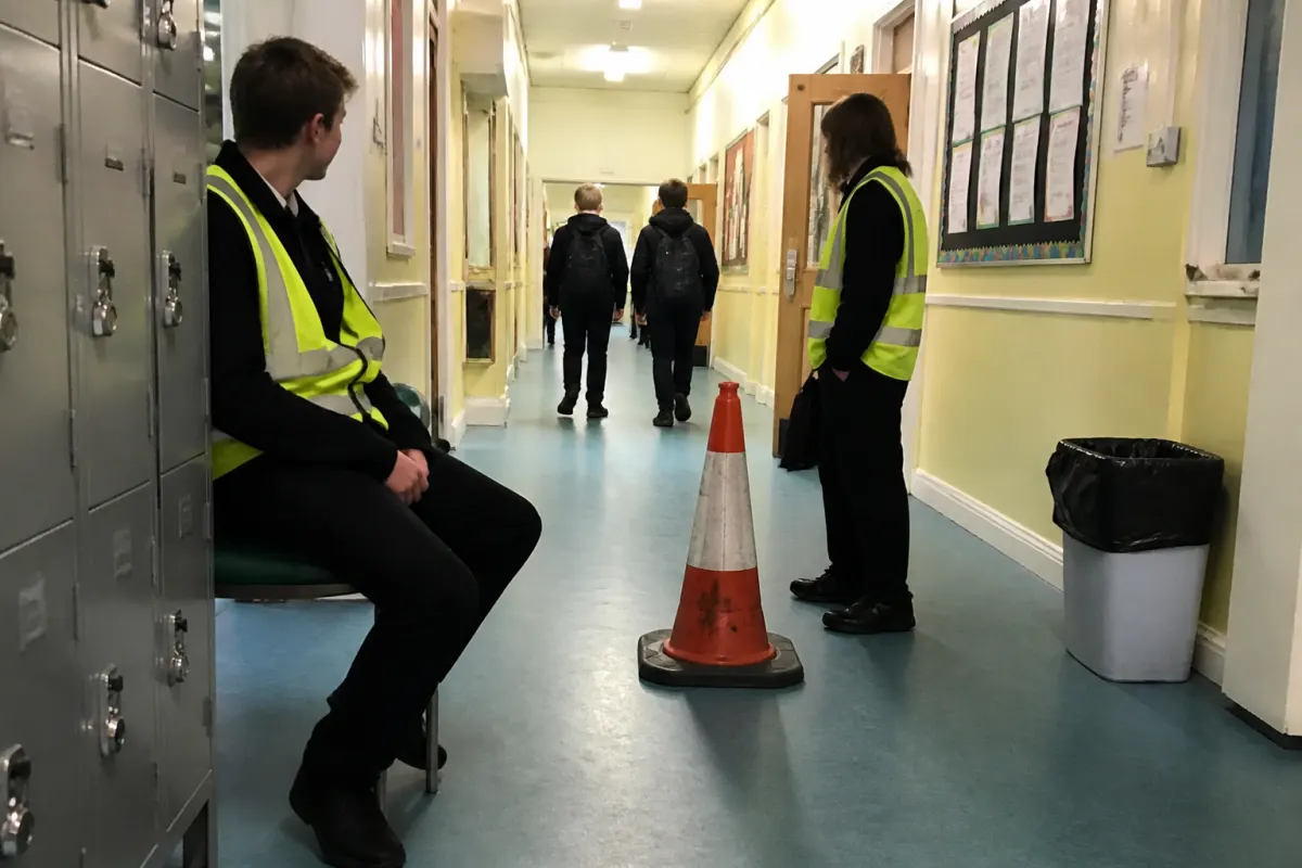The single traffic cone