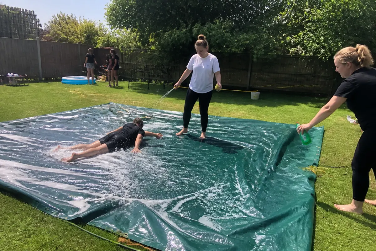 Slip and slide